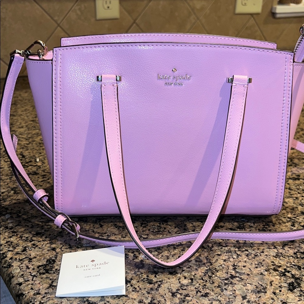 Kate Spade Light Purple Satchel NEW